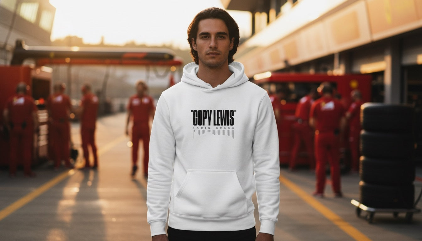 Hoodie - COPY LEWIS - White