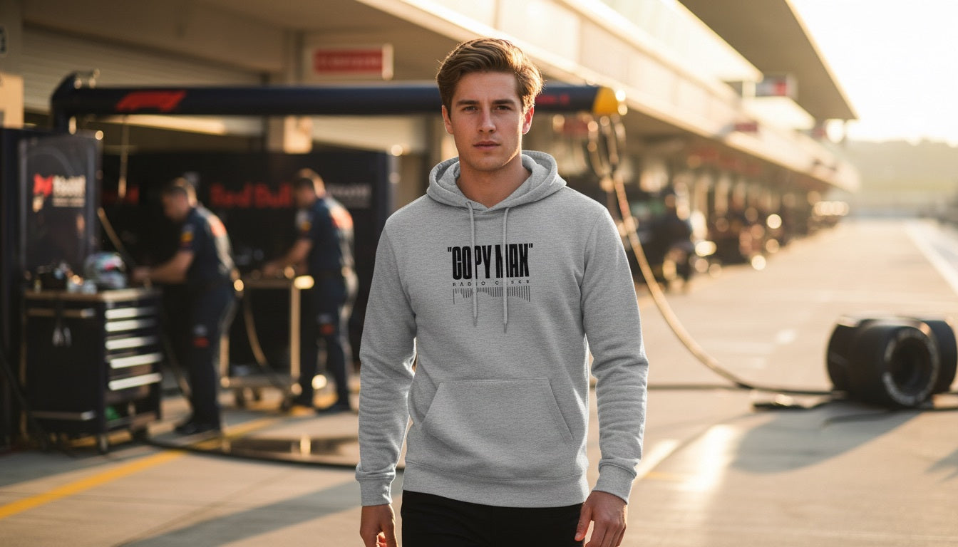 Hoodie - COPY MAX - Grey