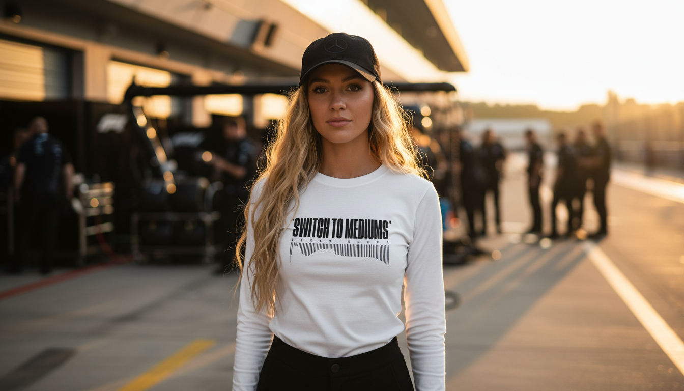 Long Sleeves - SWITCH TO MEDIUMS - White