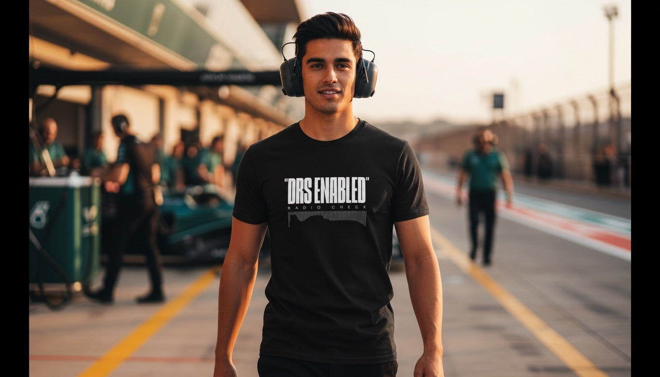 T-Shirt - DRS ENABLED - Black
