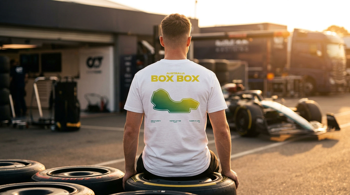 T-Shirt - BOX BOX - AUSTRALIA