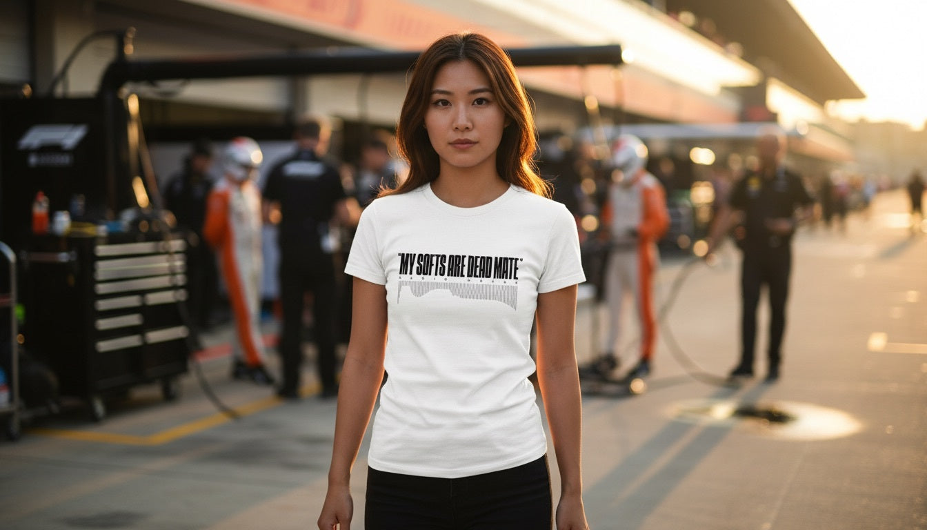 T-Shirt - MY SOFTS ARE DEAD MATE - White