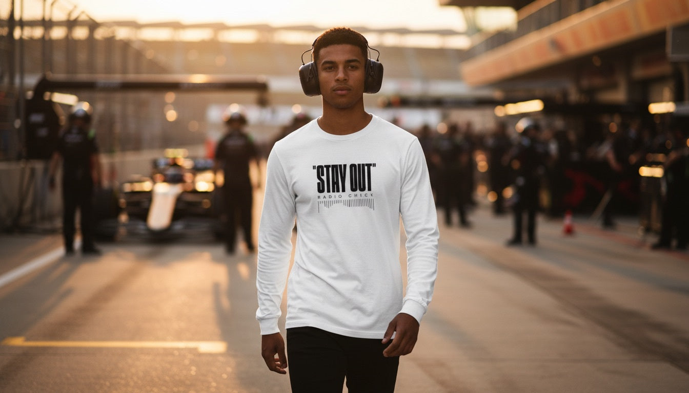 Long Sleeves - STAY OUT - White