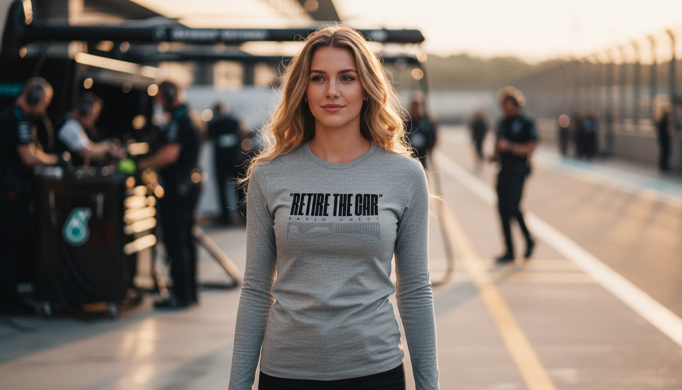 T-Shirt - RETIRE THE CAR - Grey