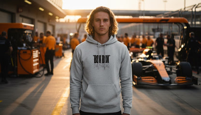 Hoodie - BOX BOX - Grey