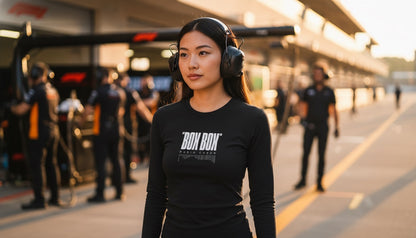 Long Sleeves - BOX BOX - Black