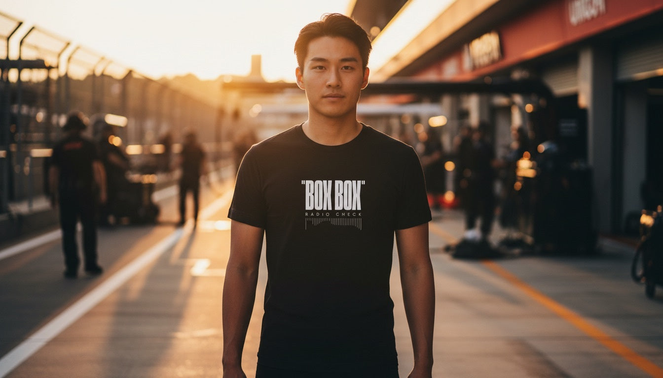 T-Shirt - BOX BOX - Black