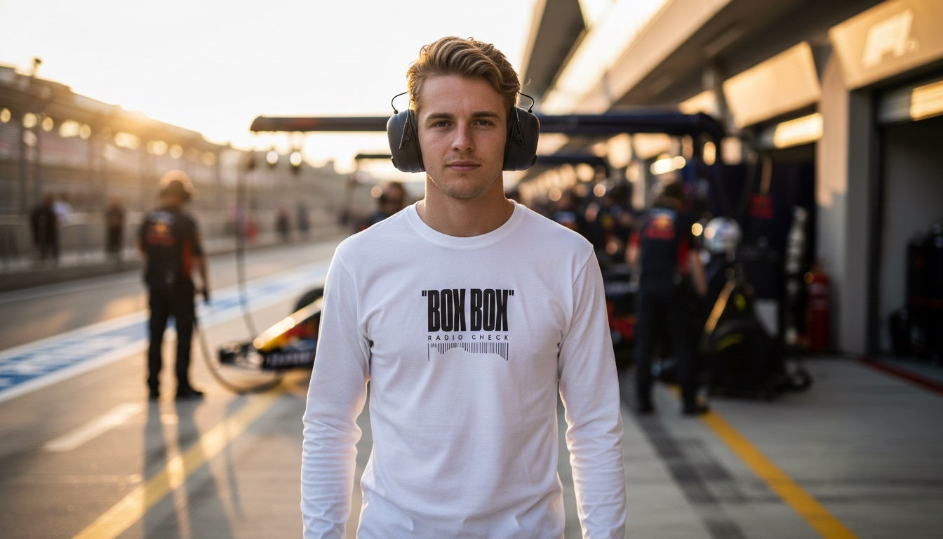 Long Sleeves - BOX BOX - White