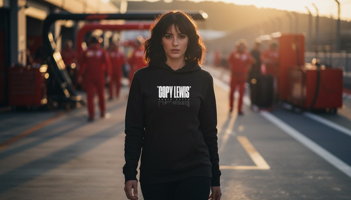 Hoodie - COPY LEWIS - Black