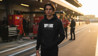 Hoodie - COPY LEWIS - Black