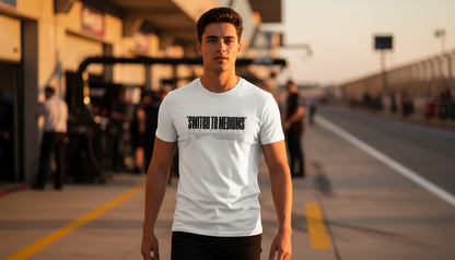 T-Shirt - SWITCH TO MEDIUMS - White