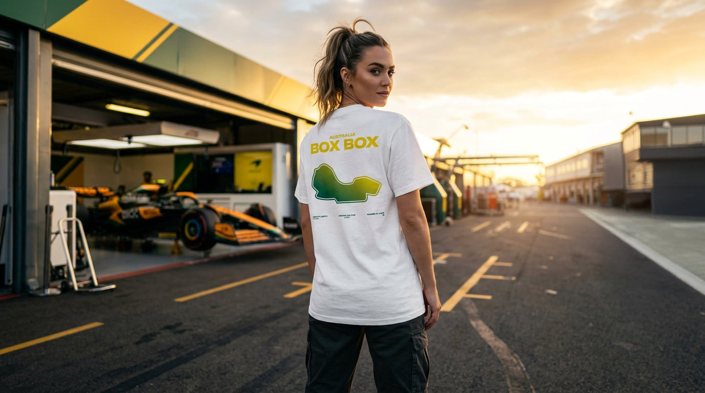 T-Shirt - BOX BOX - AUSTRALIA