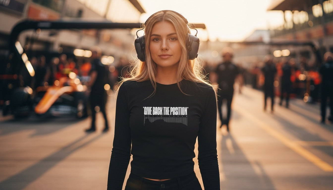 Long Sleeves - GIVE BACK THE POSITION - Black