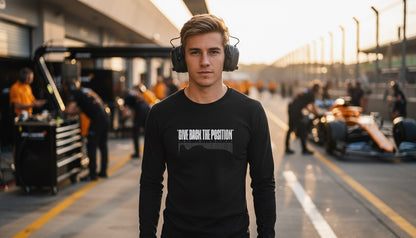 Long Sleeves - GIVE BACK THE POSITION - Black