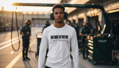 Long Sleeves - GIVE BACK THE POSITION - White