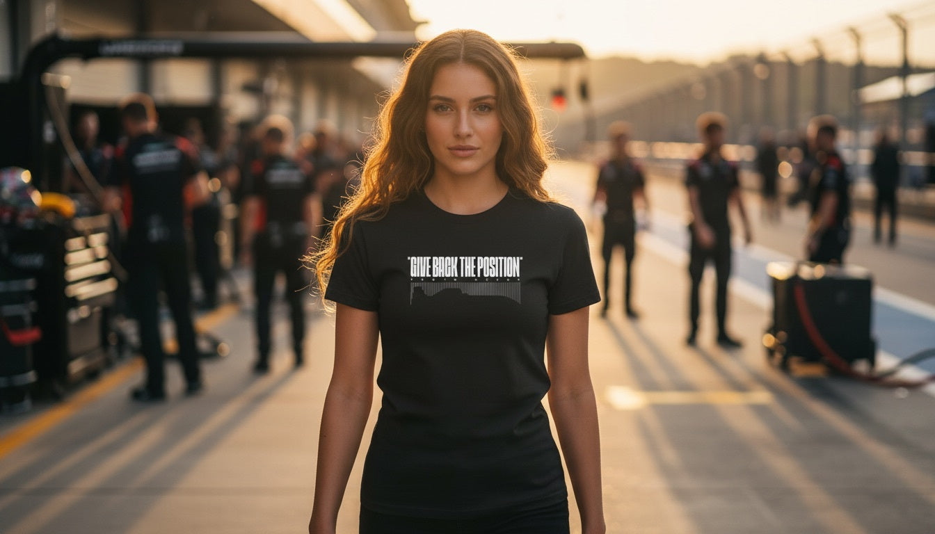 T-Shirt - GIVE BACK THE POSITION - Black