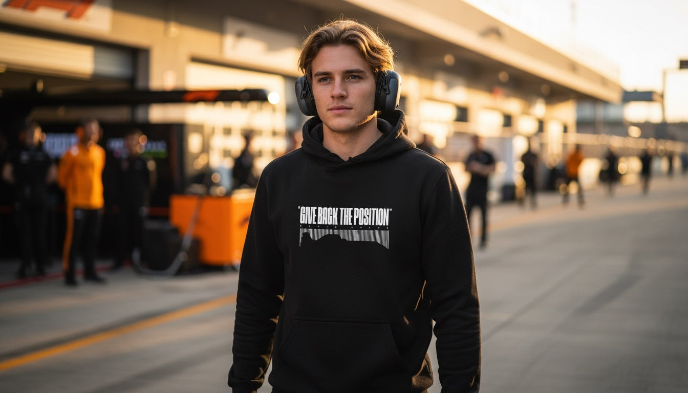 Hoodie - GIVE BACK THE POSITION - Black