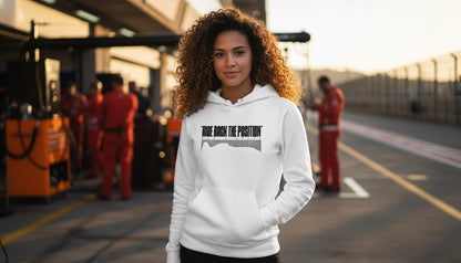 Hoodie - GIVE BACK THE POSITION - White