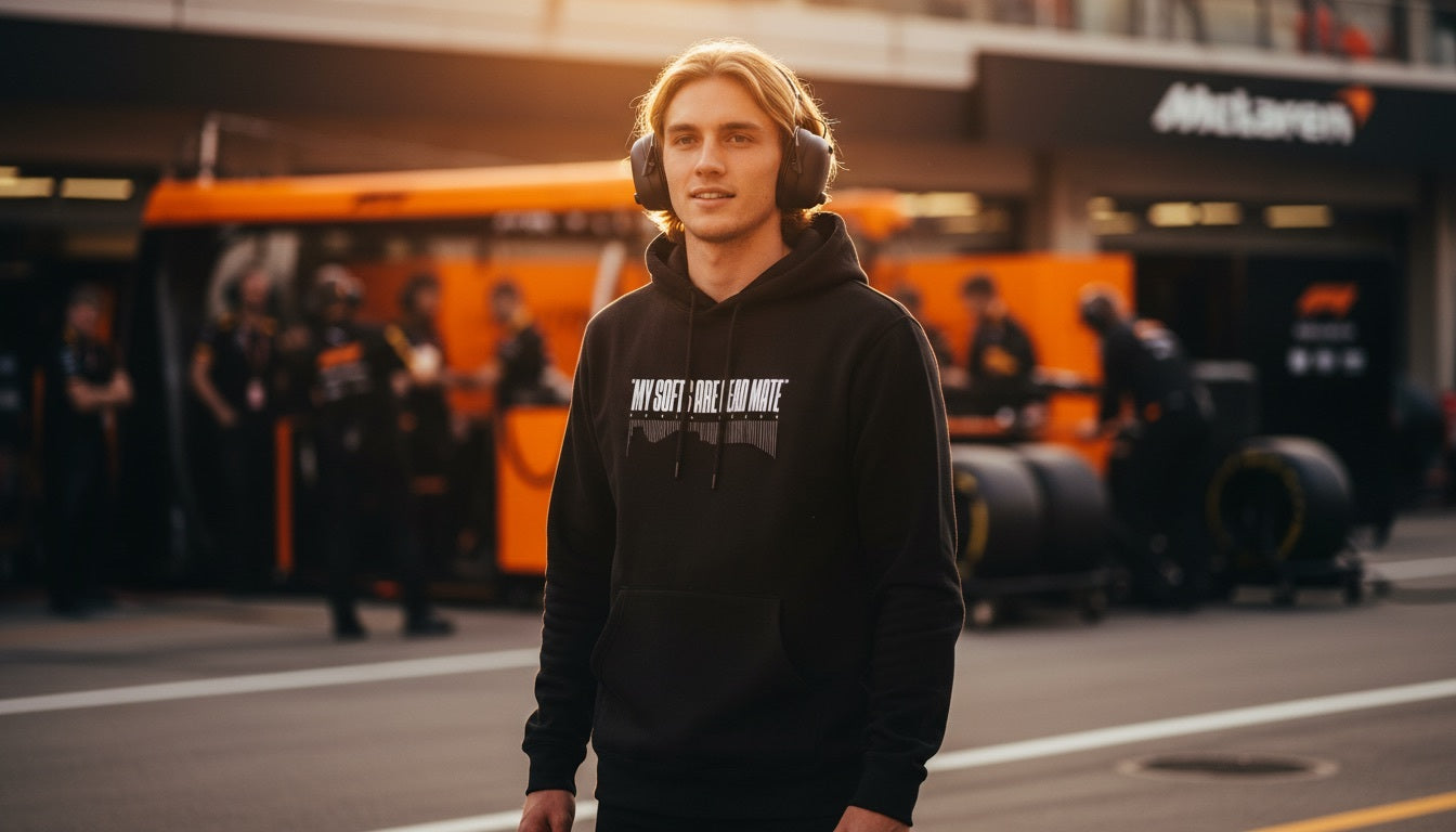 Hoodie - MY SOFTS ARE DEAD MATE - Black