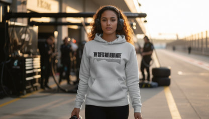 Hoodie - MY SOFTS ARE DEAD MATE - Grey