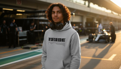 Hoodie - MY SOFTS ARE DEAD MATE - Grey