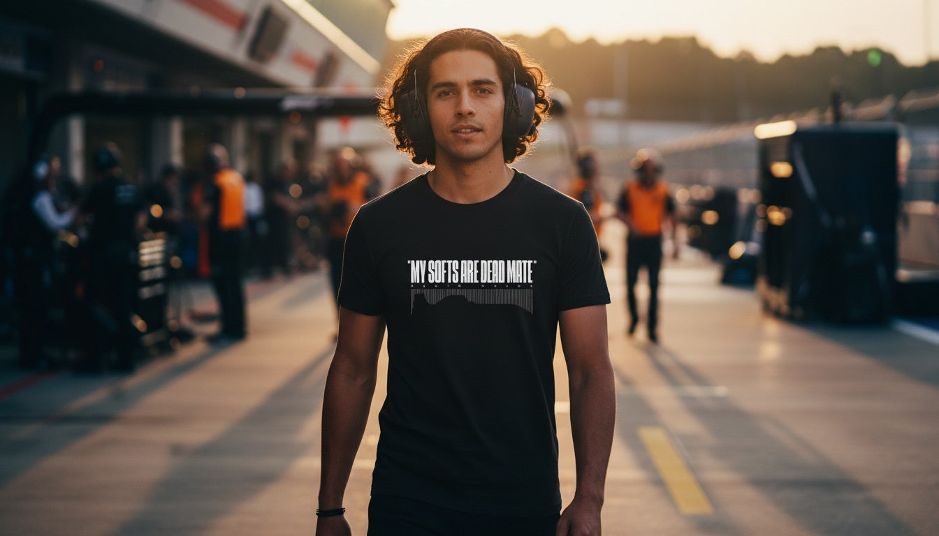 T-Shirt - MY SOFTS ARE DEAD MATE - Black