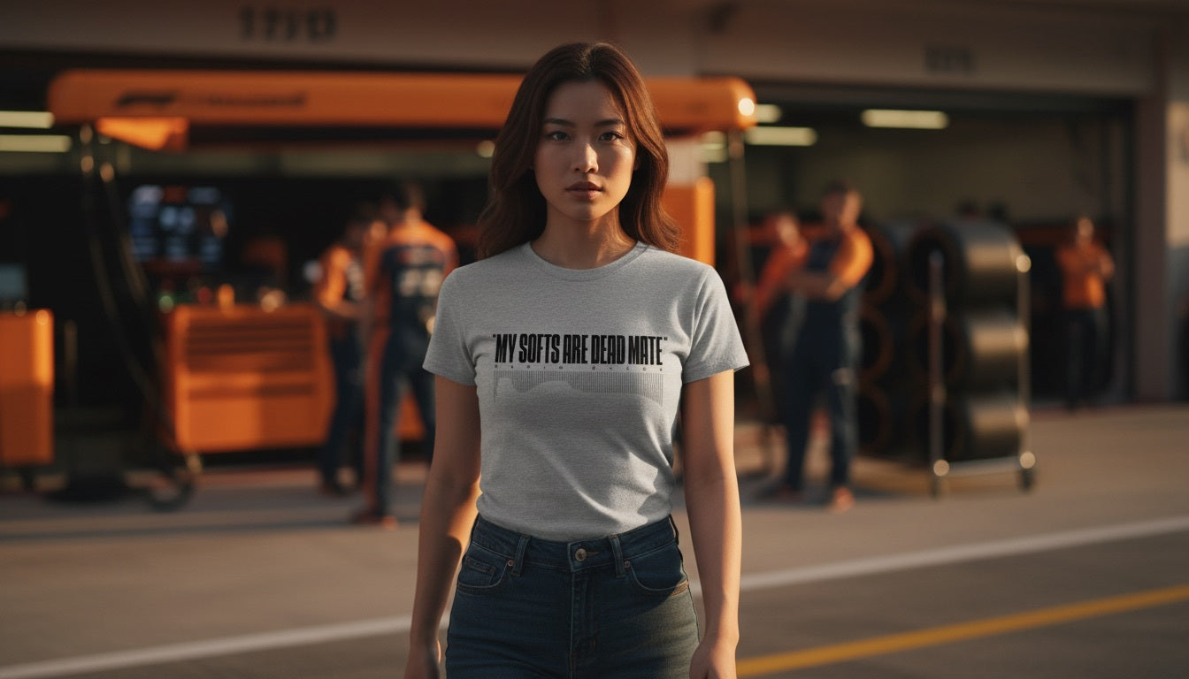 T-Shirt - MY SOFTS ARE DEAD MATE - Grey