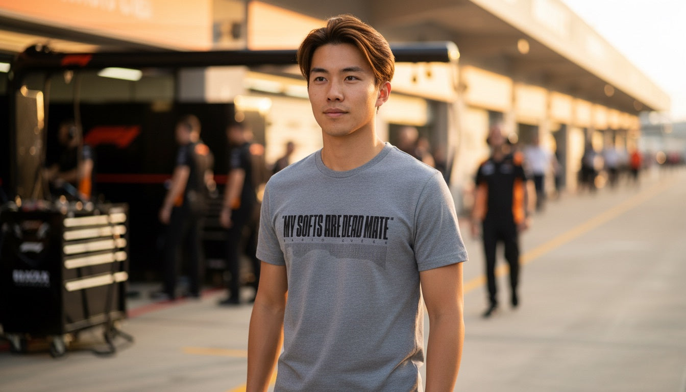 T-Shirt - MY SOFTS ARE DEAD MATE - Grey