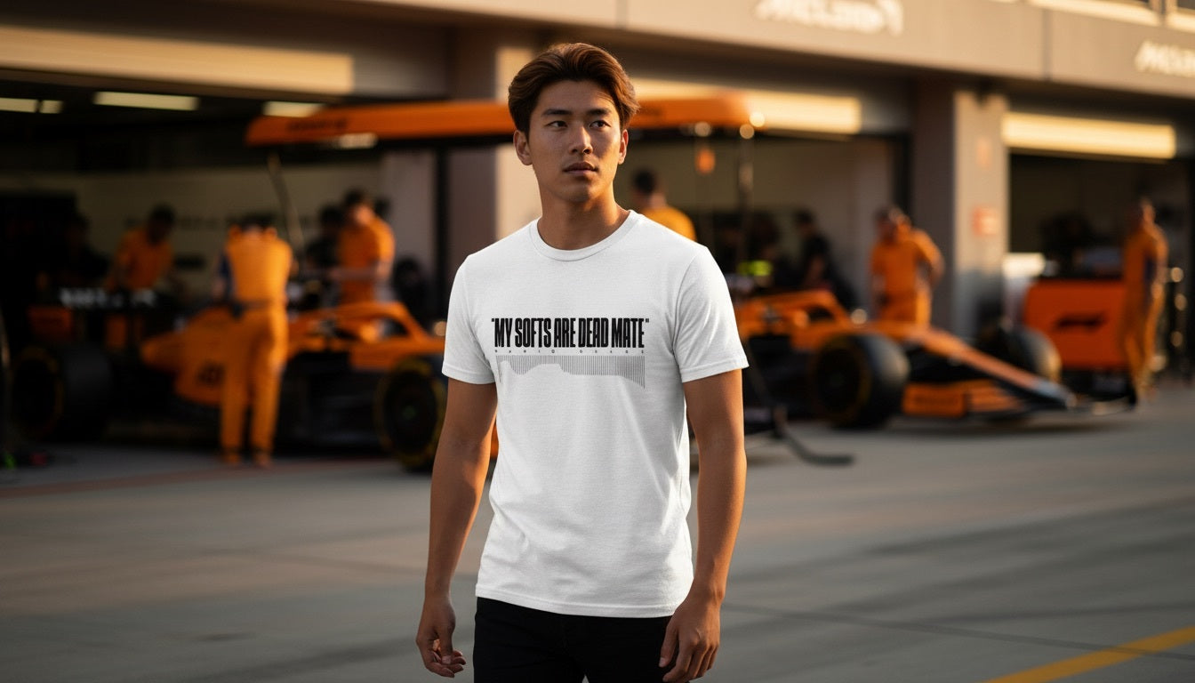 T-Shirt - MY SOFTS ARE DEAD MATE - White