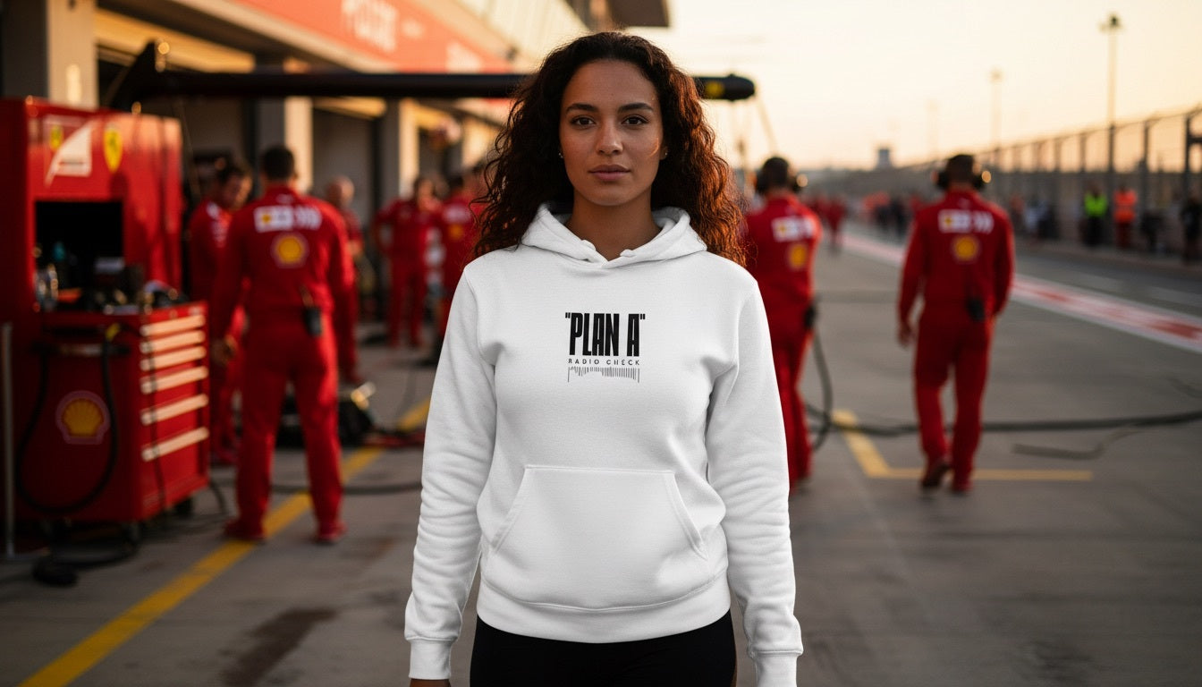 Hoodie - PLAN A - White