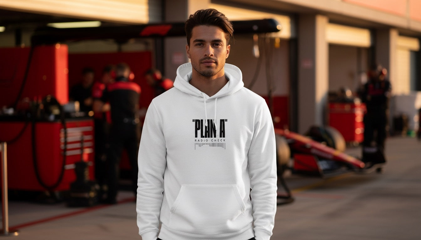 Hoodie - PLAN A - White