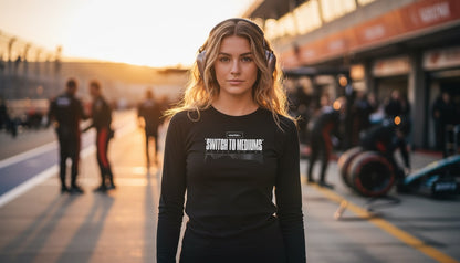 Long Sleeves - SWITCH TO MEDIUMS - Black