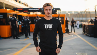 Long Sleeves - STAY OUT - Black