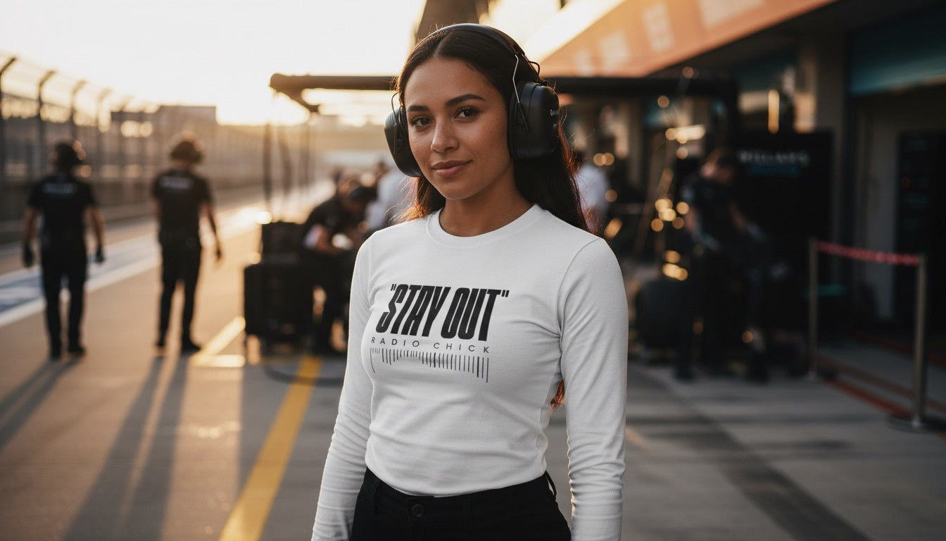 Long Sleeves - STAY OUT - White