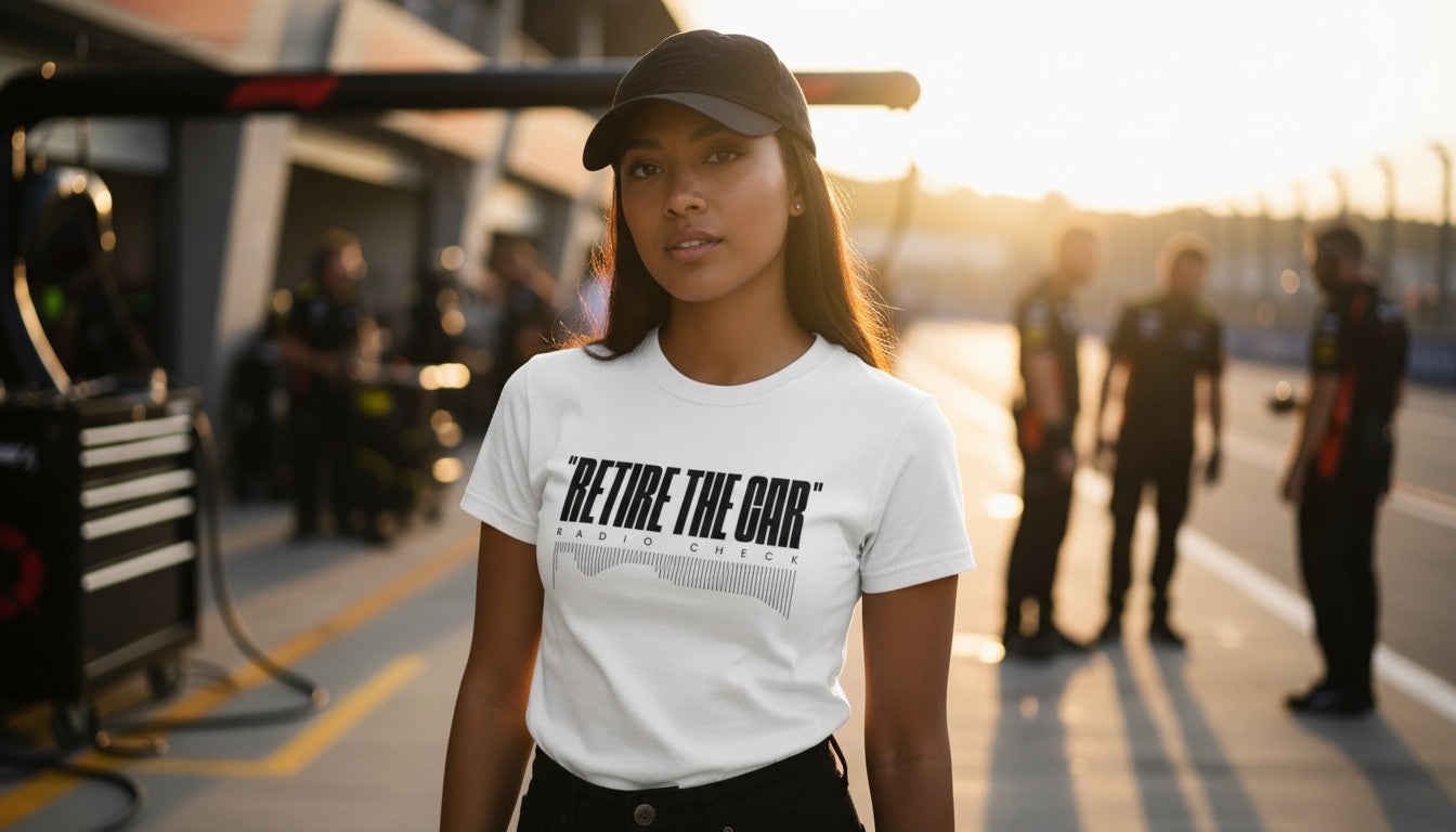 T-Shirt - RETIRE THE CAR - White