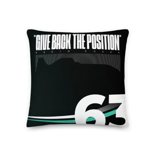 Pillow - GIVE BACK THE POSITION