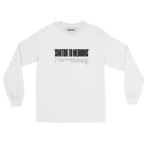 Long Sleeves - SWITCH TO MEDIUMS - White