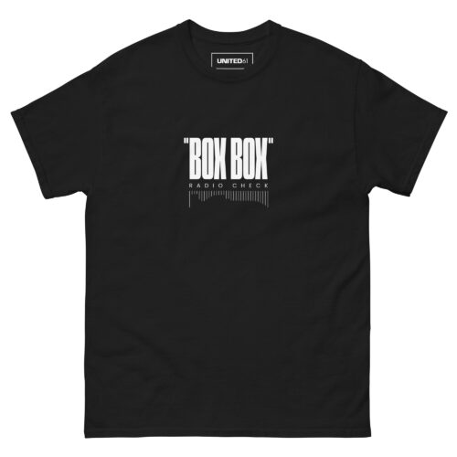T-Shirt - BOX BOX - Black