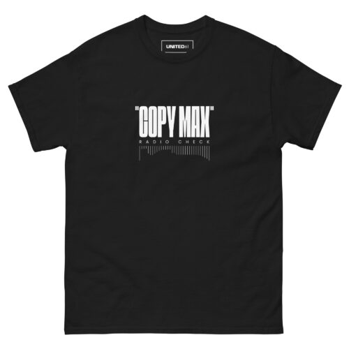 T-Shirt - COPY MAX - Black