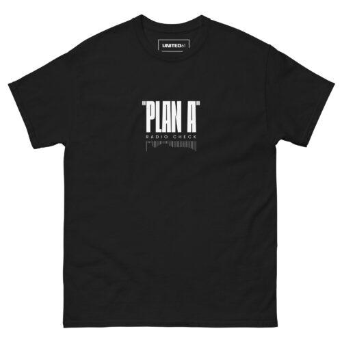 T-Shirt - PLAN A - Black