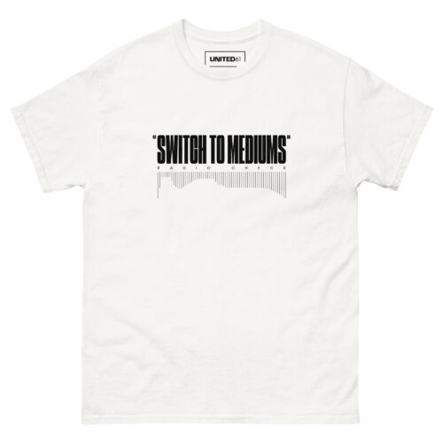 T-Shirt - SWITCH TO MEDIUMS - White