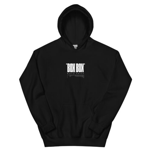 Hoodie - BOX BOX - Black