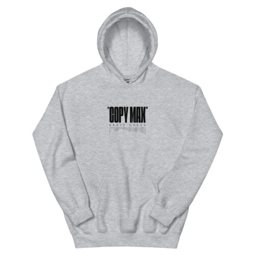 Hoodie - COPY MAX - Grey